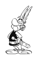 Asterix en obelix kleurplaat 3